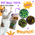 Pet Ball Toys Crinkling Foil Balls for Cats Dogs Kitten Puppy Blue Green Violet Ball Toy