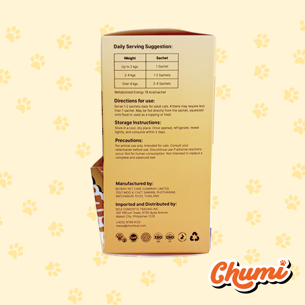 Chumi – 10-in-1 Lickable Cat Multivitamin – Variety Pack 3 Flavors (30-Pack)