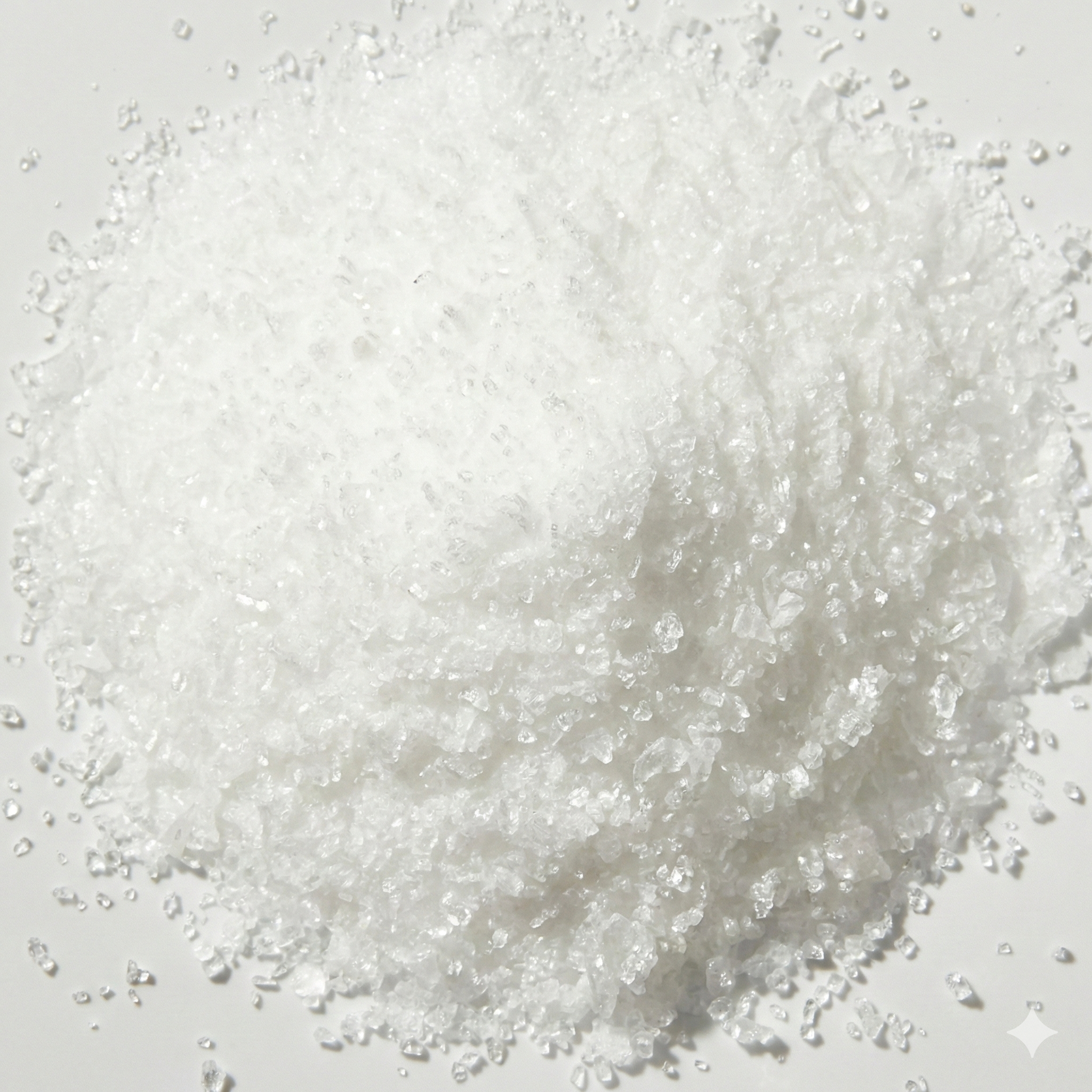 Close-up of essential amino acids on a light gray background